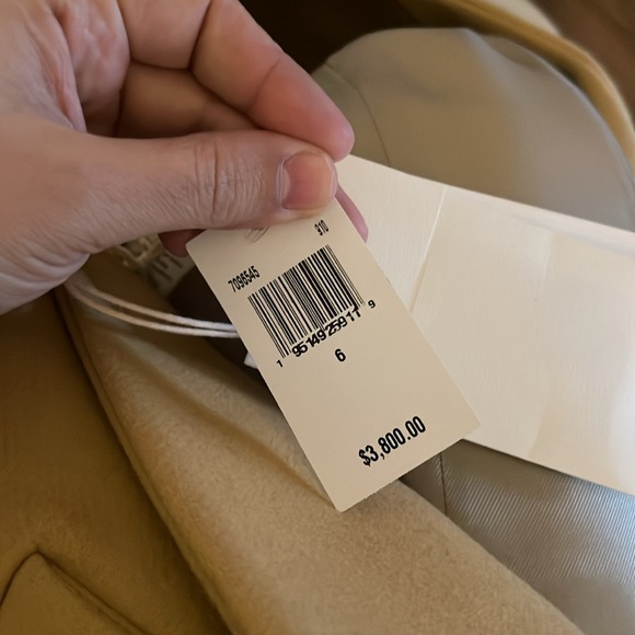 NWT Khaite Conor wool coat size 6 - Picture 6 of 8